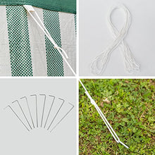 TecTake Gazebo Padiglione da giardino per eventi il campeggio festa della birra con parti lateralin 3 x 3 m - disponibile in diversi colori - (Verde)