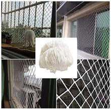 Protective net decoration / Corda bianca Net Safety Net Balcone anti-caduta dei bambini netti della scala Protezione Net Kindergarten Guardrail Net Net Cat appendere gli abiti multiuso Net Net decorat