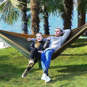 Amaca Amaca Doppia Per Esterni Panno Paracadute Portatile 2 Persone Hamaca Hamak Rede Sedia Da Giardino Pensile Altalena Da Viaggio Per Dormire Hamac