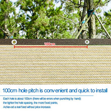 ZXCVBAS Telo Ombreggiante,Rete Ombreggiante,Telone Ombreggiante,Panno Parasole 90% Protezione Solare, Bordo con Nastro in Tela Cerata Parasole con Occhielli, Rete Ombreggiante,3x3m(10 * 10ft)