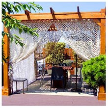 Rete Mimetica Bianca Grande Rete Ombreggiata Caccia Bosco per Nascondere Serra Tende da Sole Terrazza Giardino Decorazione Partito 2x2M 2x3M 3x3M 3x4M 3x5M 2x8M 4x4M 3x6M 4x5M 4x6M 5x5M 5x6M 6x6M