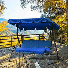 LTHTX - Coprisedile impermeabile in tessuto Oxford UV, per giardino, patio, campeggio, cortile, amaca (verde, 164 x 114 x 15 cm)