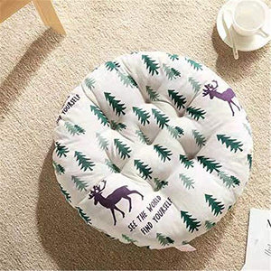Pillowcase 2 Pezzi Cuscino Sedia, Sedia Rotonda Cuscino Sedile Divano Sedia da Giardino Cuscino Schienale Cuscino, Uso Interno ed Esterno (# 5,40 * 40 cm)
