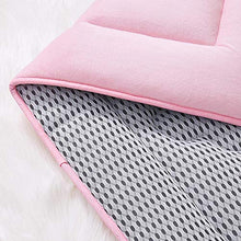 YXXCD Bambino Materasso Futon Tatami Materasso Tappetino, Morbido Confortevole Pavimento Bambino Asilo Infantile Domestico-Rosa 70x140cm(27x55inch)