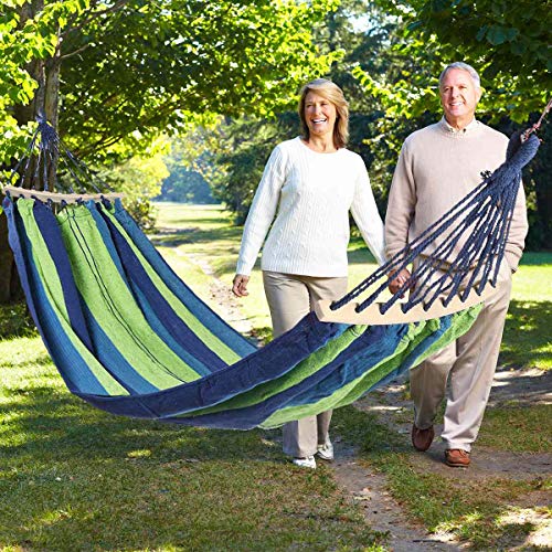 Amaca Amaca Portatile In Tela Da Viaggio Per Picnic All'aperto Sedia Altalena In Legno Da Campeggio Letto Sospeso Mobili Da Giardino Con Zaino