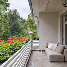 YUNSHAO Recinzione Copertura per Balcone Protezione della Privacy Schermo in Polyster Senza Viti Permeabile per Estate ed Inverno Opaco,90 x 500cm (Color : Red And White)