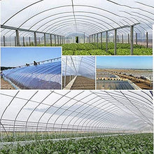 SHIJINHAO Telo Impermeabile Esterno,Tarpaulina Trasparente Plastica Impermeabile Ad Uso Resistente con Occhielli in Metallo for Campeggio Impianti A Terra Copertura Antipioggia, 40 Dimensioni