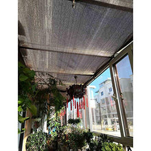 DLLY Rete Ombreggiante Esterna, Telone Antietà, Tessuto A Rete Criptato, Telo Ombra Traspirante, Rete Ombreggiante per Piante, Animali Domestici, Padiglioni,4x7m(13 * 23ft)