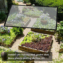 Telo in Plastica Spesso 0.16mm Antipioggia Tenda da Balcone Finestre,Telone Impermeabile Trasparente Copertura per Serra e Parabrezza,Panno di Pioggia Con Occhielli,Personalizzare (6x6m/19.7x19.7ft)