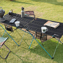 Azarxis Tavolo da Campeggio Pieghevole in Alluminio, Tavolino da Barca Picnic BBQ Camping Spiaggia Giardino Pesca (M – 70 x 50 x 45cm)