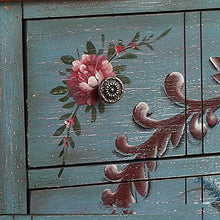ZzheHou Cassettiera Cassettiera Soggiorno Bagagli Retro Cassette Chest of Solid Armadi in Legno Cassetti Robusto Durevole Semplice E Grazioso (Color : Blue, Size : 91.5x35.5x87.5cm)