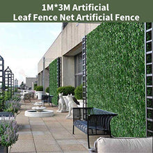 3 m x 1 m di edera artificiale pannelli per siepi di protezione della privacy, recinto da giardino, pannello di protezione della privacy, decorazione per esterni, giardino, patio e cortile