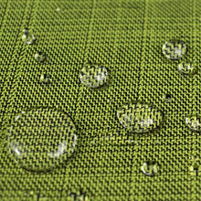 Delindo Lifestyle Runner da tavola SAMBA verde, impermeabile, resinata antimacchia, casa e giardino, moderna, 40x140 cm