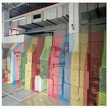 Rete di sicurezza per bambini Rete da arrampicata, Ringhiera per balcone Recinzione di protezione per scale, Rete di sicurezza colorata, Per ringhiere per interni Scale Parco giochi Patio esterno
