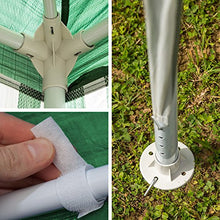 TecTake Gazebo Padiglione da giardino per eventi il campeggio festa della birra con parti lateralin 3 x 3 m - disponibile in diversi colori - (Verde)