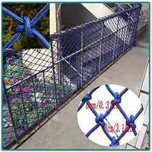 AI LI WEI Protective Net Decoration/Sicurezza Bambini Rail Net, Blu Bambino Safety Net - Isolamento Decorazione Parete Net Balcone Antiurto Net Scale Protezione Net Pet Net Merce Rete Anti-Cat Net