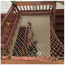 JFFFFWI Rete da Giardino Rete di Sicurezza per Esterni Rete di Protezione anticaduta per Bambini Rete da Giardino Adatta per abbellimento Balcone Decorativo Ringhiera per Scale Amaca da AR