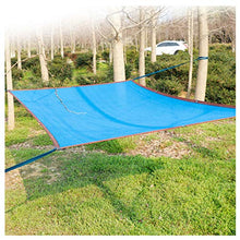 YTQ Telo Ombreggiante Tasso di Ombreggiatura 80% Pergola per Serra Esterna Adatta Riduce La Protezione Solare Blu UV Traspirante con Occhiello in Metallo(Size:2m x 5m)