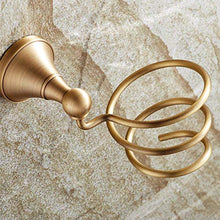 AGGF Mensola per Bagno Mensola per asciugacapelli da Parete in Rame Mensola per Bagno Mensola per asciugacapelli Antico