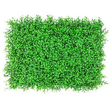 EXCLVEA Decorazione Schermo Foglia Finta all'aperto 12 Pezzi Artificiale bosso Pannelli Faux Hedge impianto USA for Recinzione dello Schermo di segretezza Backyard Giardino Spazi Verdi Sfondo