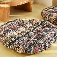 YDMR Addensare Cotone Lino Cuscini di Seduta Rotondo Giardino Cuscino Imbottito Semplice Patio Cuscino da Pavimento 55x55 Facile da Pulire Non Facilmente deformabile