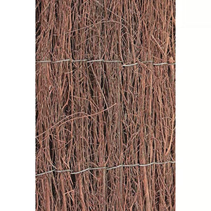 Nature Protezione da Giardino 500x150 cm Erica Bordatura Palizzata Recinzione
