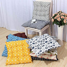 eewopjkj 4 PCS Cuscini di Seduta Sedia Imbottita Cuscini di Seduta Imbottiti per sedie da Cucina e Giardino Patio Interno dell'ufficio Coussin B 45x45CM