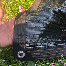 Tenda parasole in tessuto a rete, per esterni, giardino, patio, feste, protezione solare, 75% UV per balcone, schermo per la privacy, schermo a rete in HDPE