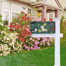 Doxie Cactus Cute Dachshund Dog Designs - Copertura magnetica per cassetta postale per giardino, cortile, dimensioni standard, 53 x 45 cm