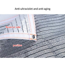 KDDEON Rete Ombreggiante in Maglia di Alluminio,Panno Ombreggiante Traspirante Resistente all'85% ai Raggi UV,Rete Telo Ombra con Anelli di Tenuta,per Serra,Cortile,Giardino (4x6m/13x20ft)