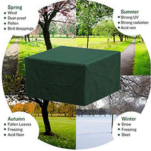 Apofly Giardino di Copertura Mobilia Esterna di Copertura Mobili Rettangolare Heavy Duty Protettivo Tessuto di Oxford Green Patio Tavolo Coperture Impermeabili Pioggia Neve Antivento per Outdoor
