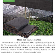 HTL durevole 12 pin parasole panno, usato per isolamento termico e raffreddamento rete solare di balcone, cortile, piscina, nero, 3 m x 6 m