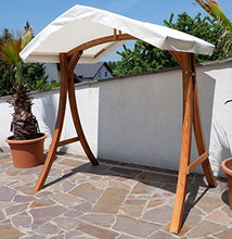 Supporto para dondolo da giardino ARUBA / KUREDO con tetto modello: ARUBA / KUREDO - SUPPORTO di AS-S