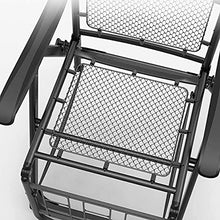 Sedia reclinabile pieghevole da giardino, sedia da giardino, sedia da pausa per il pranzo e la pausa del pranzo, sedia multifunzione regolabile (colore: sedia) + curHION