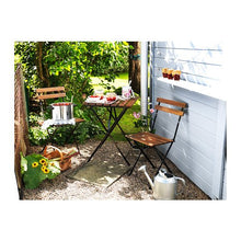 Ikea TÄRNÖ Folding Chair - Acacia and Steel Solid Wood Garden Chair