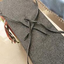 Xpnit - Cuscino per panca da giardino con cerniera, cuscino da pavimento Tatami, cuscino da pavimento per 2-3 posti, in rattan, per interni (80 x 30 cm, grigio scuro)