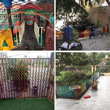 FCXBQ Rete di Sicurezza per Bambini Rete di Sicurezza Interna Rossa Balcone Scale Rete anticaduta per Bambini all'aperto Paura di arrampicarsi Rete di Sicurezza (Dimensioni: 1 * 8m) Rete di protez