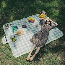 Eantpure Tappetino da Picnic per Esterno Tappetino per Tenda da Spiaggia in Tessuto Oxford Tappetino da Spiaggia-Verde 150 * 100 cm