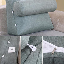 CJC Cuscino Schienale capezzale Supporto Cuneo Cuscino Regalo Hotel Lettura Auto Viaggio Aereo (Colore : T1, Dimensioni : 45 * 45 * 20)