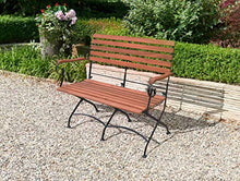 Greemotion Borkum Panca Pieghevole, Acciaio, Legno