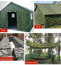 GJSN Teloni, Multiuso Incatramata Tarp Impermeabile Heavy Duty - Camo Universale per House Garden Outdoor Factory, Grommets Resistente Alla Ruggine,5Mx6M