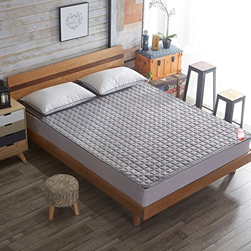 hxxxy Materasso Letto futon,Sottile Bed Ground Arrotolato Supporto,Flanella Facile da Pulire,Pieghevole-C 180x220cm(71x87inch)