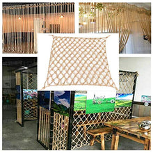 WEIFAN Rete di Protezione per Balcone per Scale-Rete di Sicurezza per Bambini Rete per binari/Protezione di Sicurezza Corda Tessuta per Arrampicata/Protezione per Bambini da Esterno Rete Decorativa