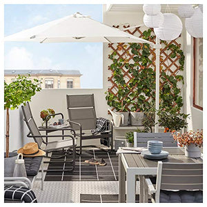 IKEA HUSARÖ poltrona, esterno 64x80x102 cm grigio scuro