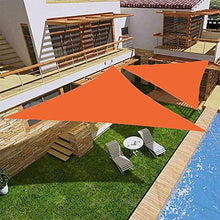 Tenda A Vela Riduce Il Triangolo UV Del 90% Con Occhiello In Acciaio Inossidabile Per Patio Piscina All'aperto Tenda Da Giardino In Tessuto Protezione Solare E Arancione Impermeabile 9.18(Size:2*2*2m)