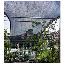 YTQ 38% Tessuto Ombreggiante Passacavo per Fascia Perimetrale Leggero E Traspirante Adatto per Piante Recinzione da Giardino Vela Ombreggiante per Esterni Riduci UV Nero(Size:5m x 8m)