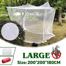 UYG - Tenda repellente per zanzariera a 4 angoli, 200 x 200 x 180 cm