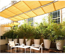 Ommda Tenda a Vela Triangolare da Esterno Tenda a Vela Parasole Antipioggia 95% Protezione Solare Anti UV per Balcone Patio di Oxford Beige 5x5x5m