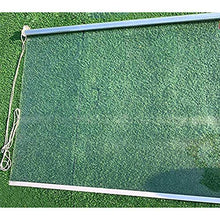 Trasparente Avvolgibile, Spessore 0,5mm PVC Impermeabile A Prova Di Vento Isolamento Con Barra Appendiabiti In Lega Di Alluminio Per La Cucina, Negozio/Banco Commerciale, Ufficio
