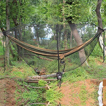 WMYATING Hammock Ultra-Large Hammock Mosquito Net Hammocks Outfitters Maglia compatta Easy Setup Outfitters Leggero Portatile
